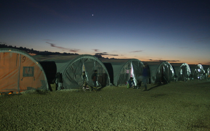Flüchtlingscamp Arîn Mirxan bei Suruç.
