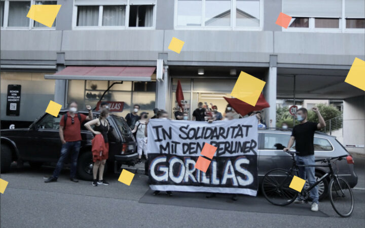 Gorillas Demo Berlin