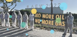 Anti-Gas-Protest vor African Energy Week