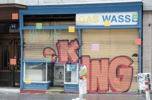 Gas Wasser = King-Graffiti